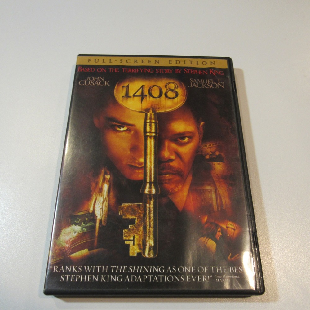 Stephen King's 1408 DVD Full Screen Edition Horror Movie John Cusack‎